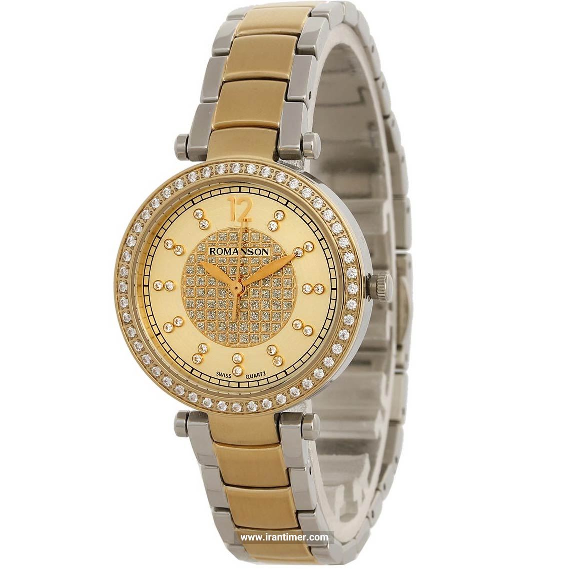 قیمت و خرید ساعت مچی زنانه رومانسون(ROMANSON) مدل RM6A03QLCCA8R1 کلاسیک فشن | اورجینال و اصلی