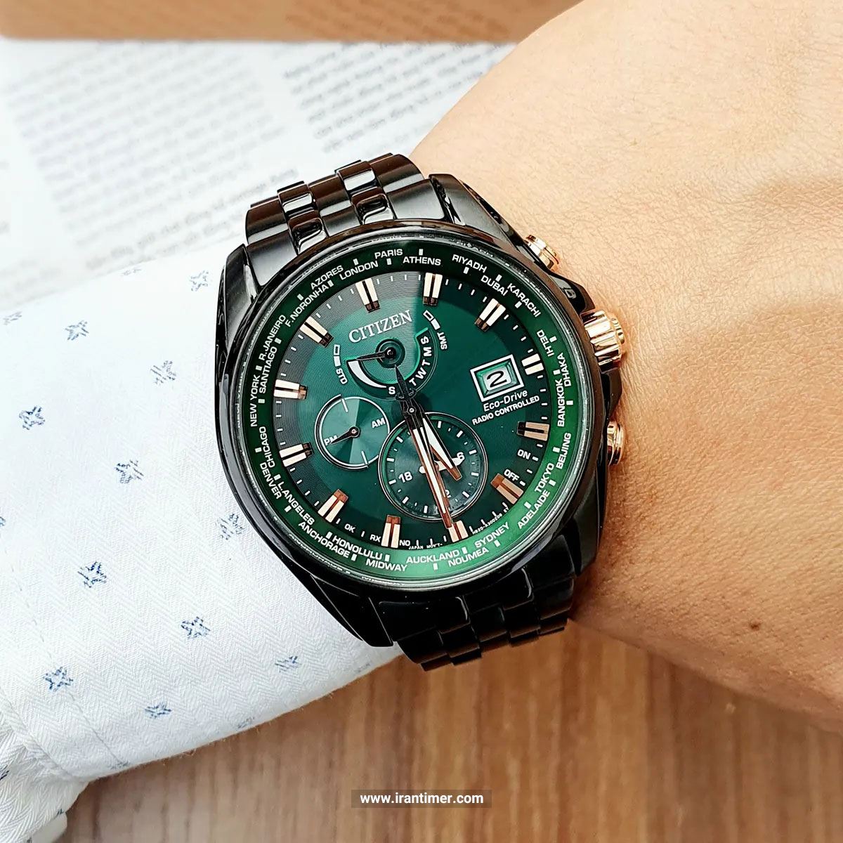 قیمت و خرید ساعت مچی مردانه سیتیزن(CITIZEN) مدل AT9128-87X اسپرت | اورجینال و اصلی
