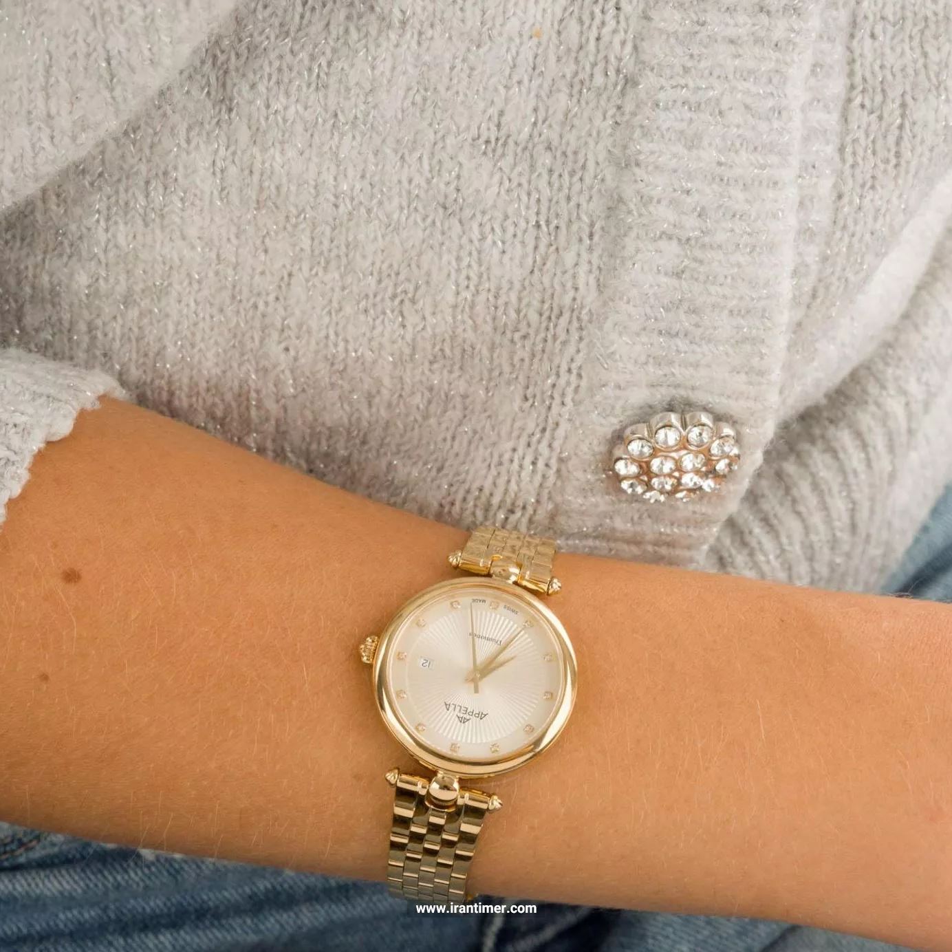 قیمت و خرید ساعت مچی زنانه اپلا(APPELLA) مدل L50002.1141DQ کلاسیک | اورجینال و اصلی