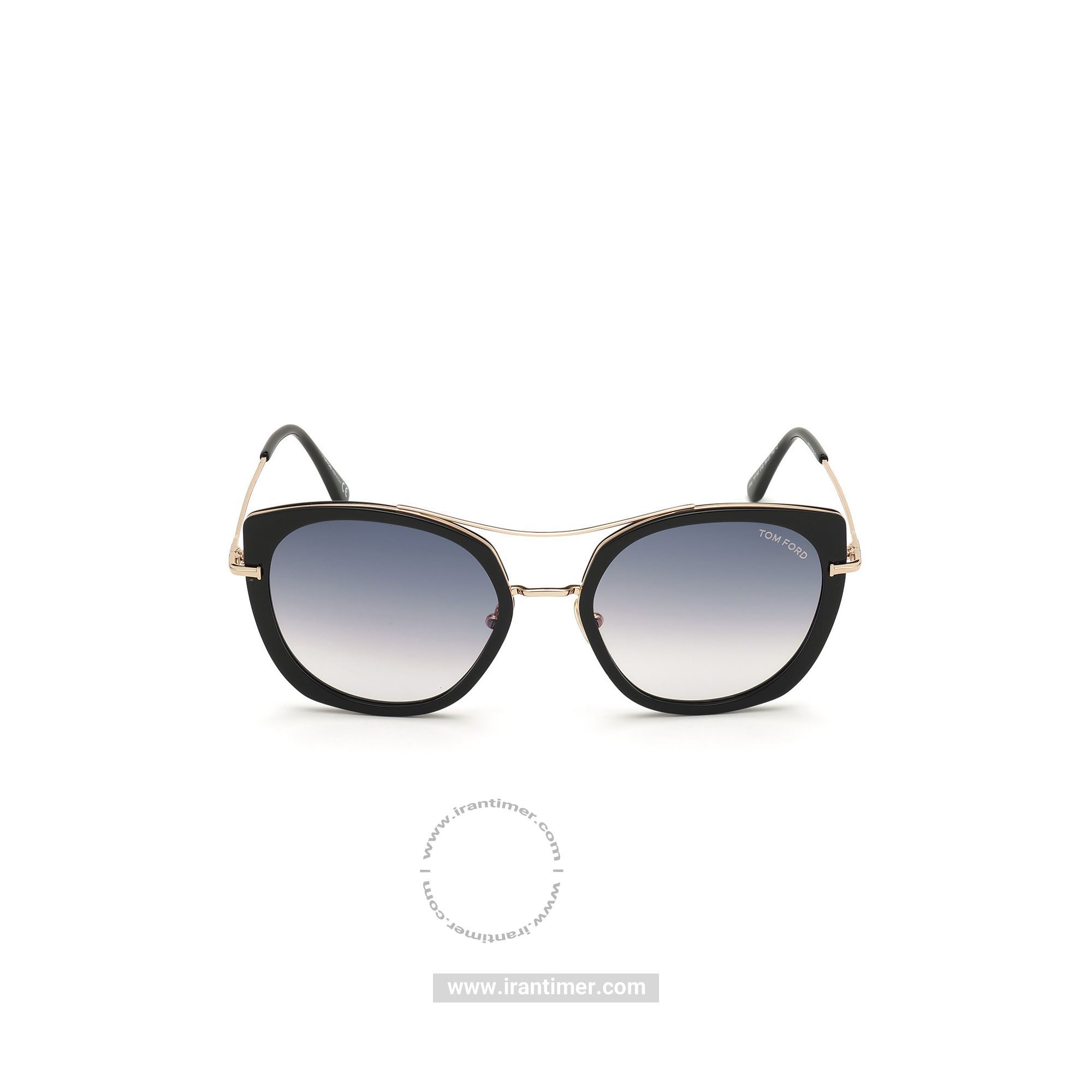 قیمت و خرید عینک آفتابی زنانه کلاسیک (TOM FORD) مدل TF S 0760 01B 56 | اورجینال و اصلی