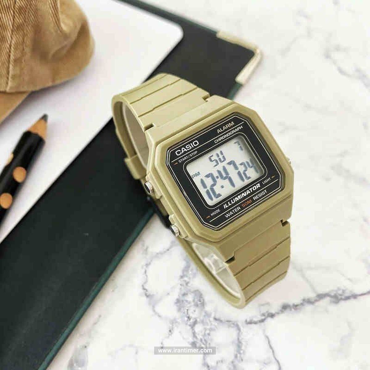 قیمت و خرید ساعت مچی مردانه کاسیو (CASIO) جنرال مدل W-217H-5AVDF اسپرت | اورجینال و اصلی