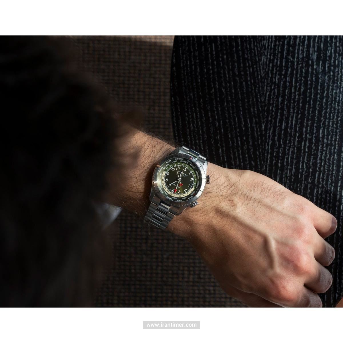 قیمت و خرید ساعت مچی مردانه آلپینا(ALPINA) مدل AL-255GR4S26B اسپرت | اورجینال و اصلی