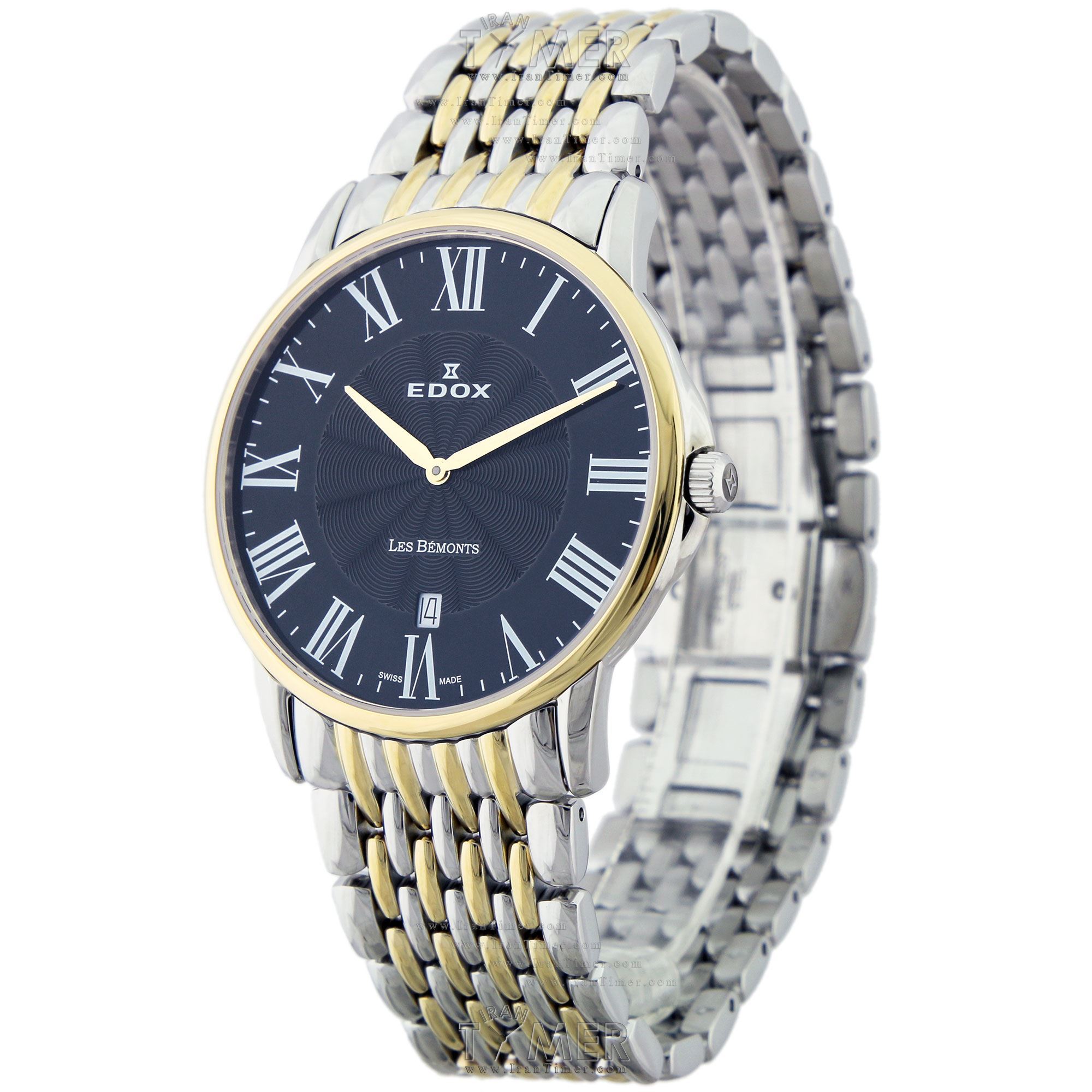 قیمت و خرید ساعت مچی مردانه ادُکس(EDOX) مدل 56001357RMNR کلاسیک | اورجینال و اصلی