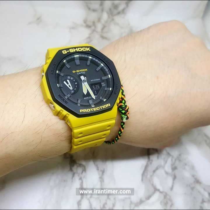 قیمت و خرید ساعت مچی مردانه کاسیو (CASIO) جی شاک مدل GA-2110SU-9ADR اسپرت | اورجینال و اصلی