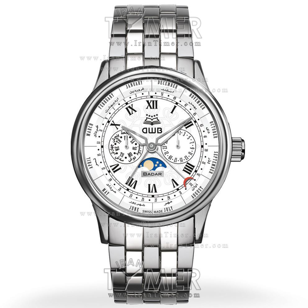 قیمت و خرید ساعت مچی مردانه ای دبلیو بی(AWB) مدل HG35-R06-SS49 کلاسیک | اورجینال و اصلی