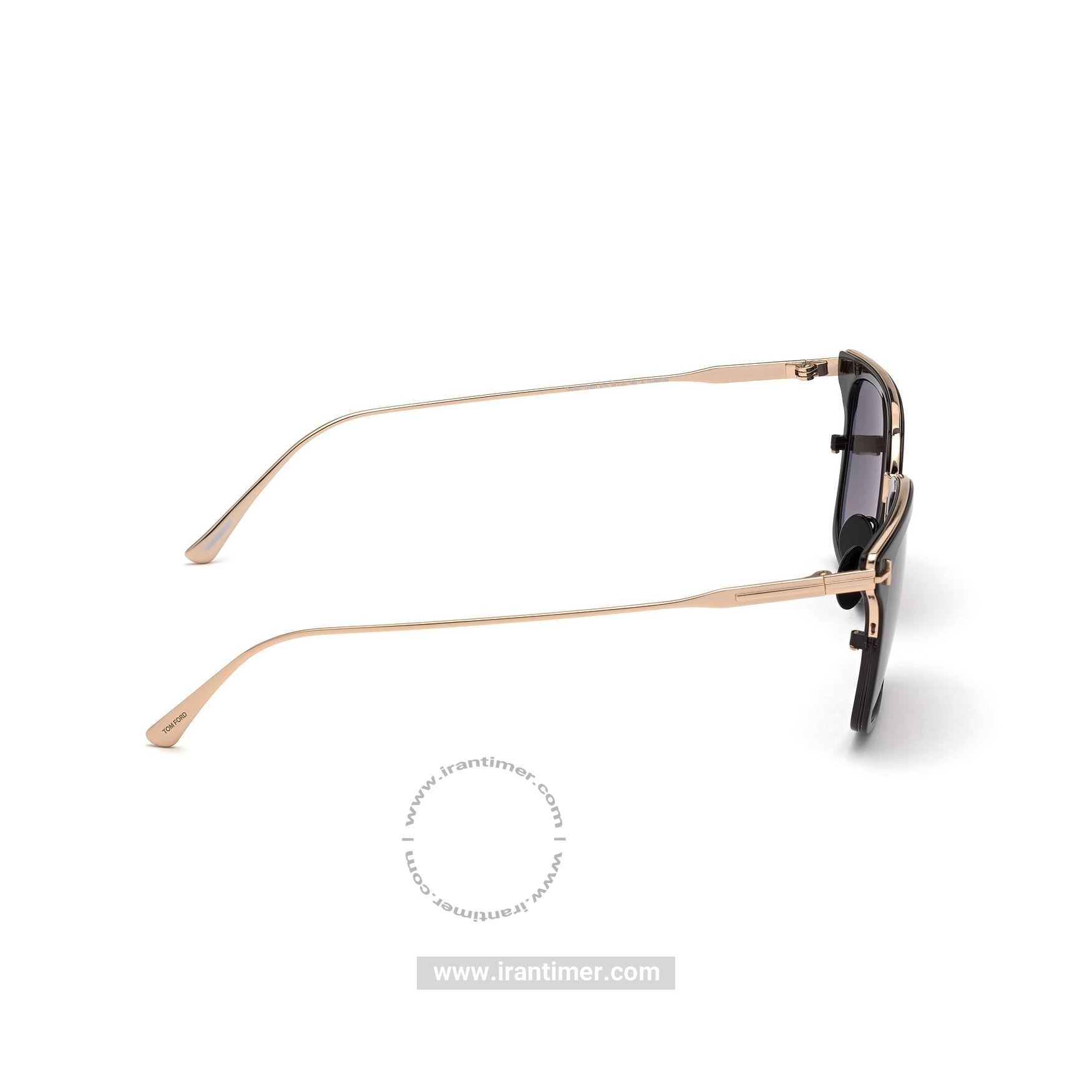 قیمت و خرید عینک آفتابی مردانه کلاسیک (TOM FORD) مدل TF 0831 01K 54 | اورجینال و اصلی