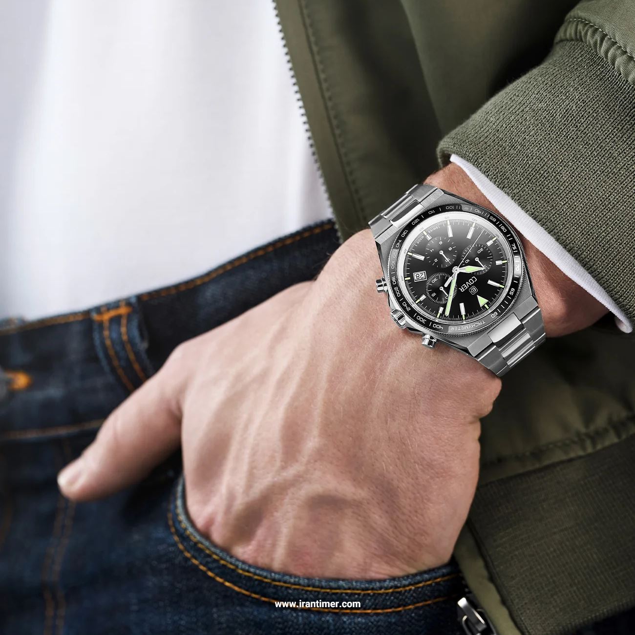 قیمت و خرید ساعت مچی مردانه کاور(COVER) مدل CO212.01 کلاسیک | اورجینال و اصلی