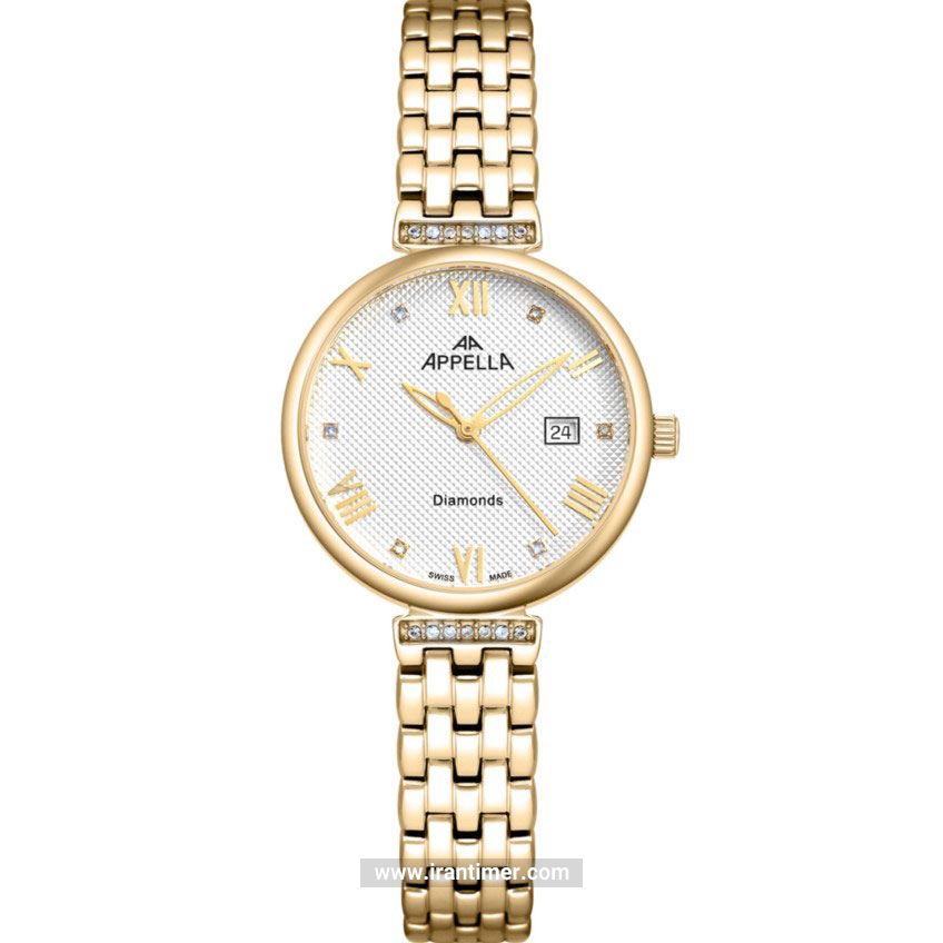 قیمت و خرید ساعت مچی زنانه اپلا(APPELLA) مدل L50006.1183DQ فشن | اورجینال و اصلی