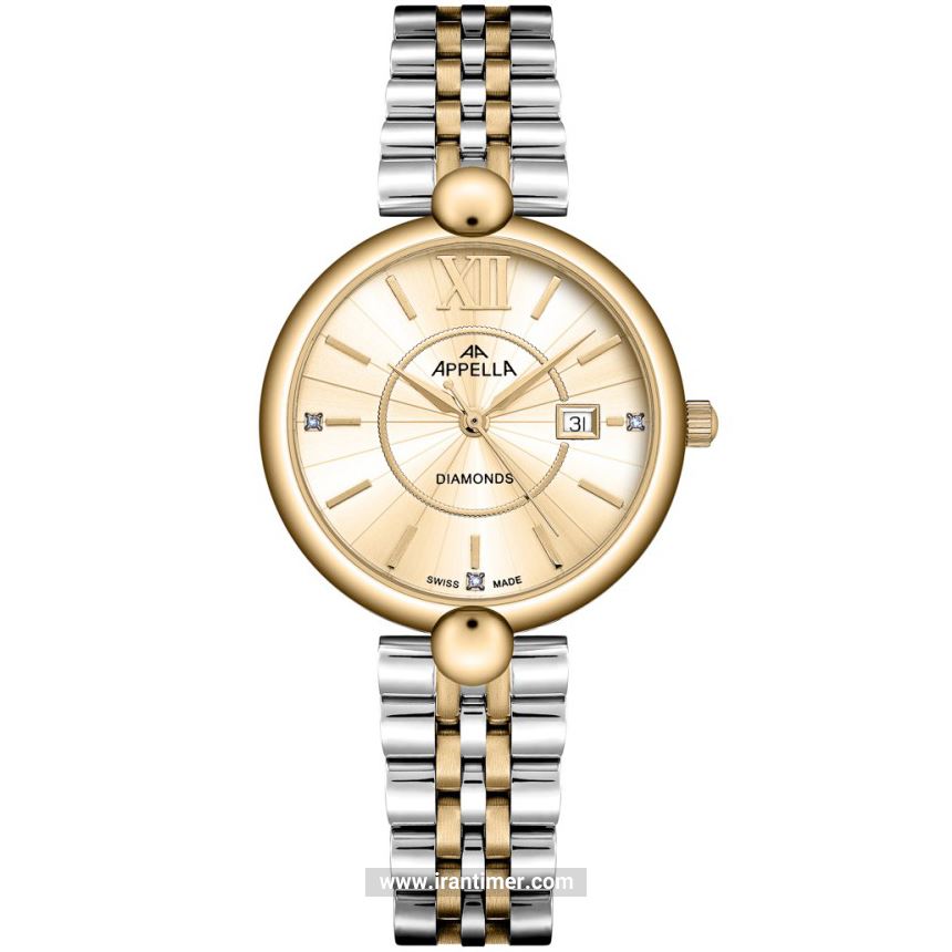 قیمت و خرید ساعت مچی زنانه اپلا(APPELLA) مدل L50011.2161DQ کلاسیک | اورجینال و اصلی