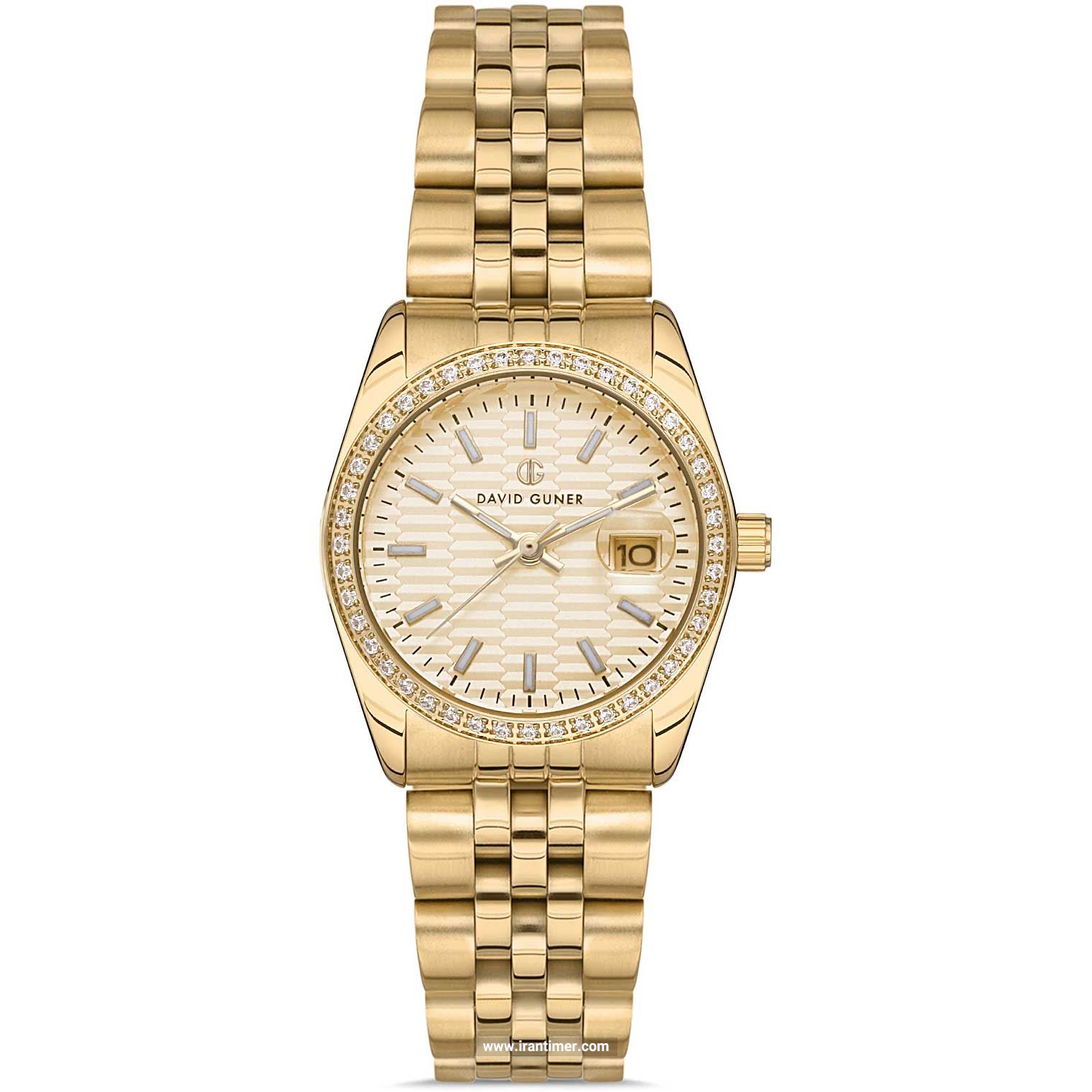 قیمت و خرید ساعت مچی زنانه دیوید گانر(David Guner) مدل DG-8383LA-B4 فشن | اورجینال و اصلی