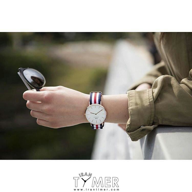 قیمت و خرید ساعت مچی مردانه زنانه دنیل ولینگتون(DANIEL WELLINGTON) مدل DW00100030 کلاسیک | اورجینال و اصلی