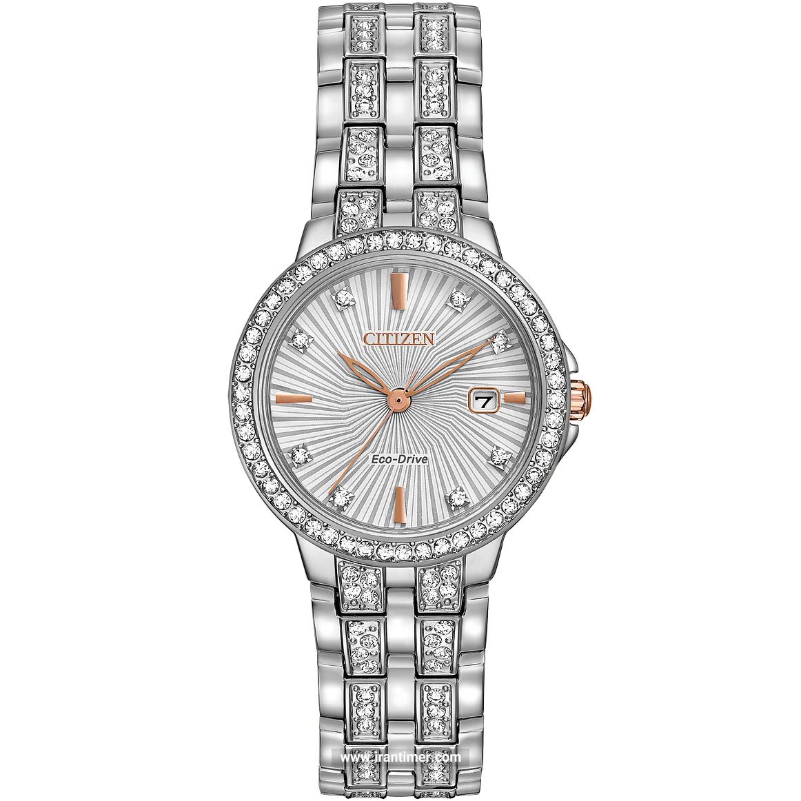 قیمت و خرید ساعت مچی زنانه سیتیزن(CITIZEN) مدل EW2340-58A فشن | اورجینال و اصلی