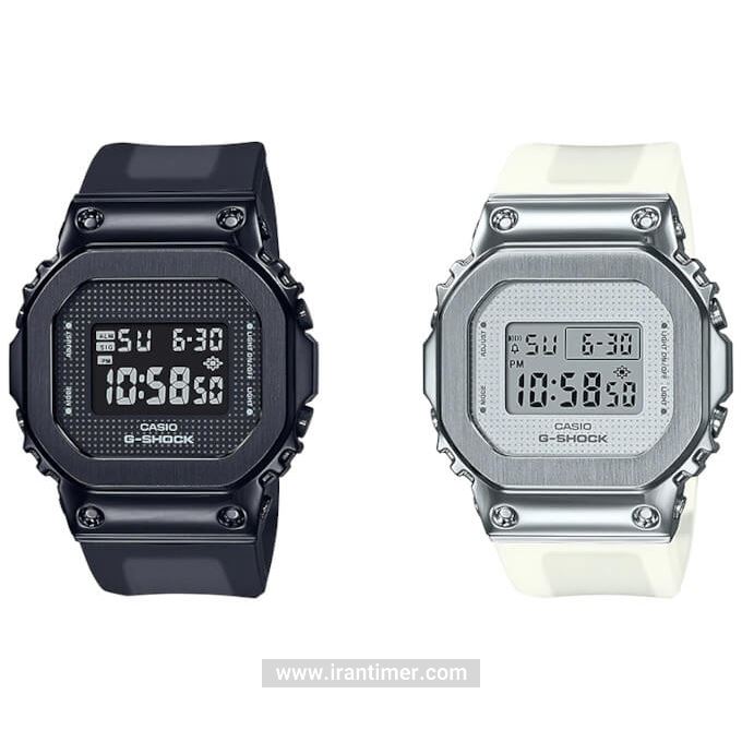 قیمت و خرید ساعت مچی زنانه کاسیو (CASIO) جی شاک مدل GM-S5600SB-1DR اسپرت | اورجینال و اصلی