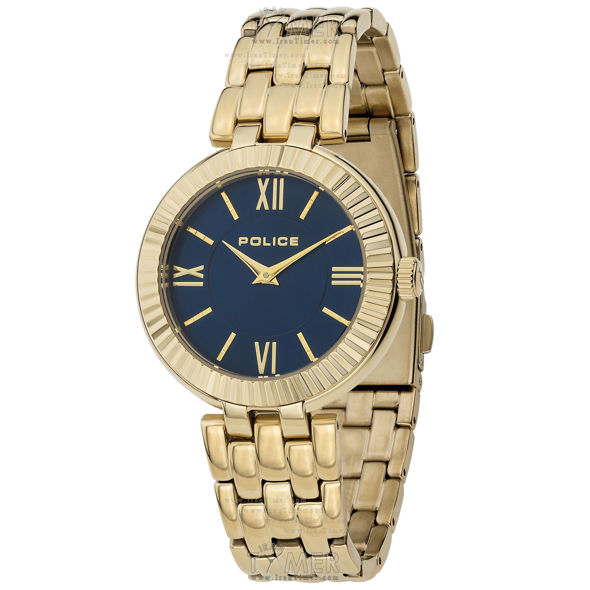قیمت و خرید ساعت مچی زنانه پلیس(POLICE) مدل P14615MSG-03M کلاسیک | اورجینال و اصلی