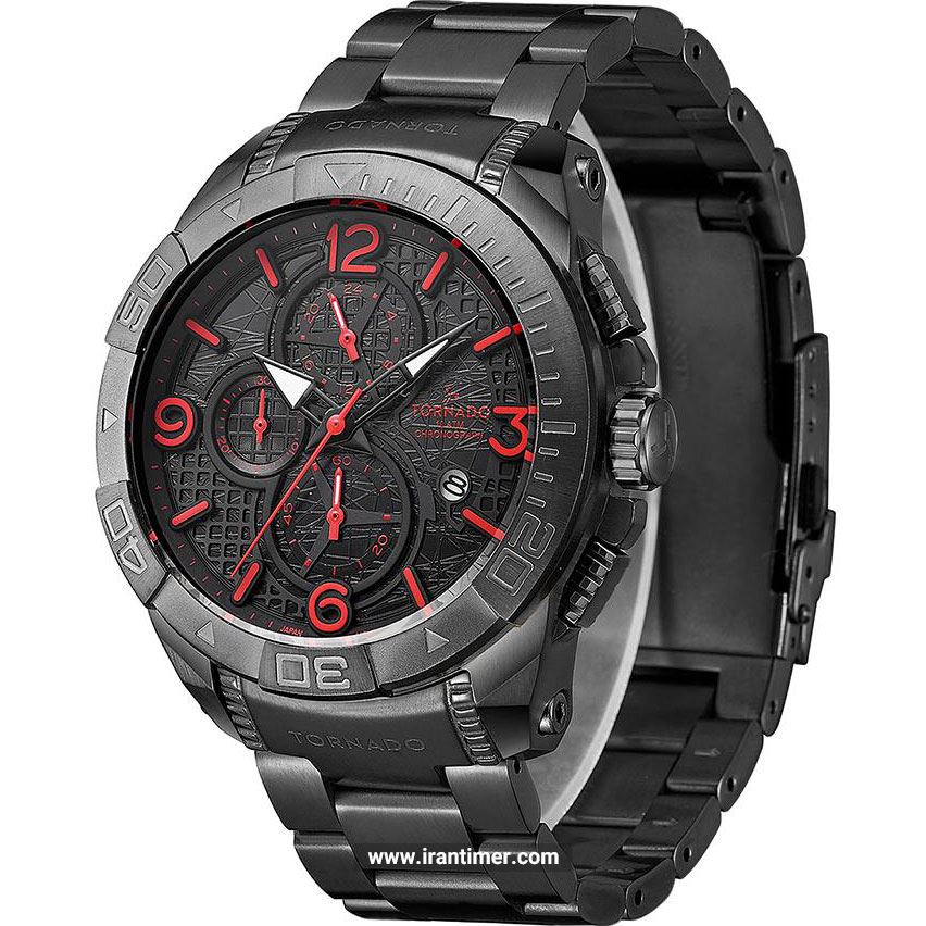 قیمت و خرید ساعت مچی مردانه تورنادو(Tornado) مدل T8100-BBBBR کلاسیک | اورجینال و اصلی