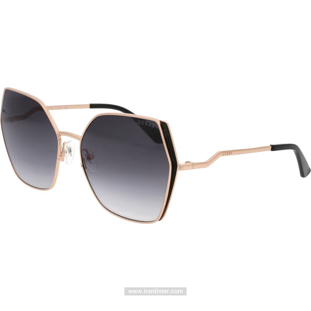 قیمت و خرید عینک آفتابی زنانه کلاسیک (guess) مدل GU S 7843 28B 61 | اورجینال و اصلی