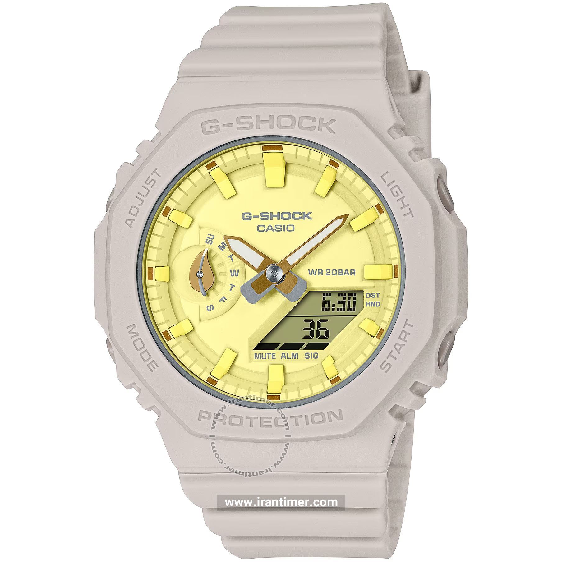 قیمت و خرید ساعت مچی زنانه کاسیو (CASIO) جی شاک مدل GMA-S2100NC-4A اسپرت | اورجینال و اصلی