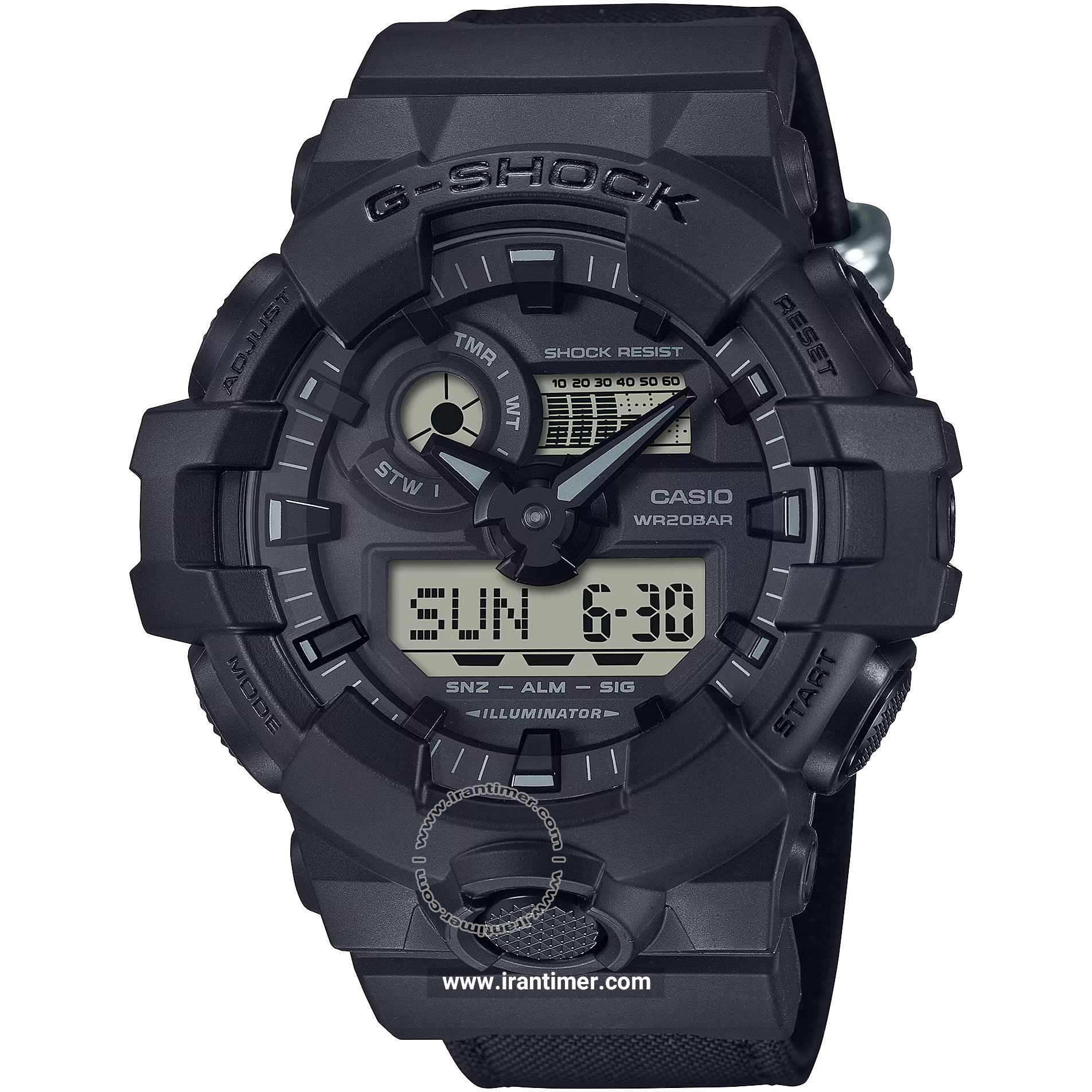 قیمت و خرید ساعت مچی مردانه کاسیو (CASIO) جی شاک مدل GA-700BCE-1ADR اسپرت | اورجینال و اصلی