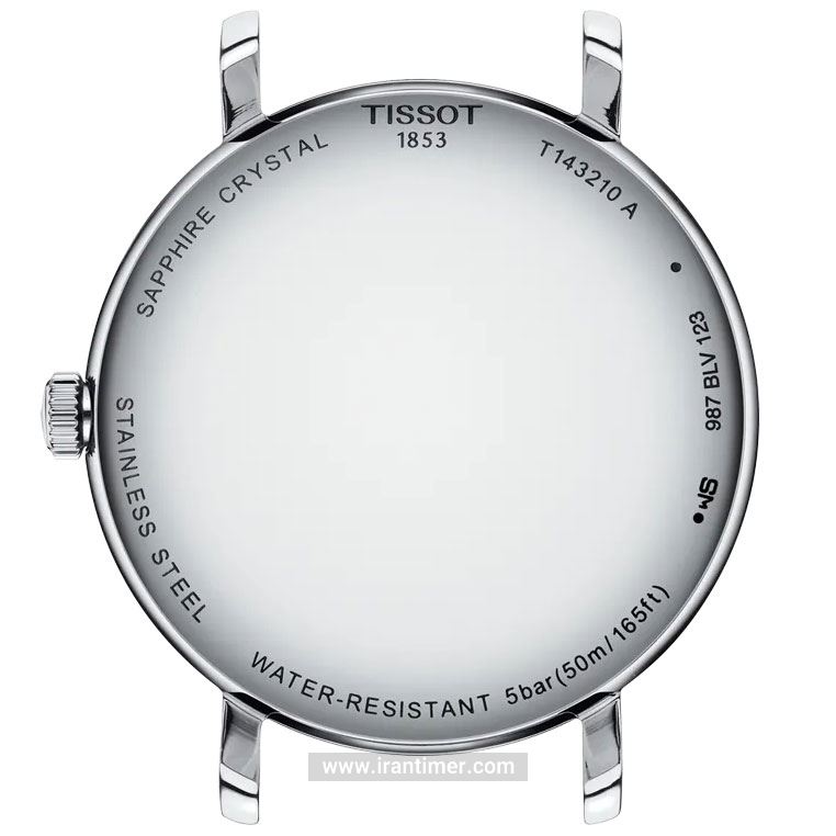 قیمت و خرید ساعت مچی زنانه تیسوت(TISSOT) مدل T143.210.11.041.00 کلاسیک | اورجینال و اصلی
