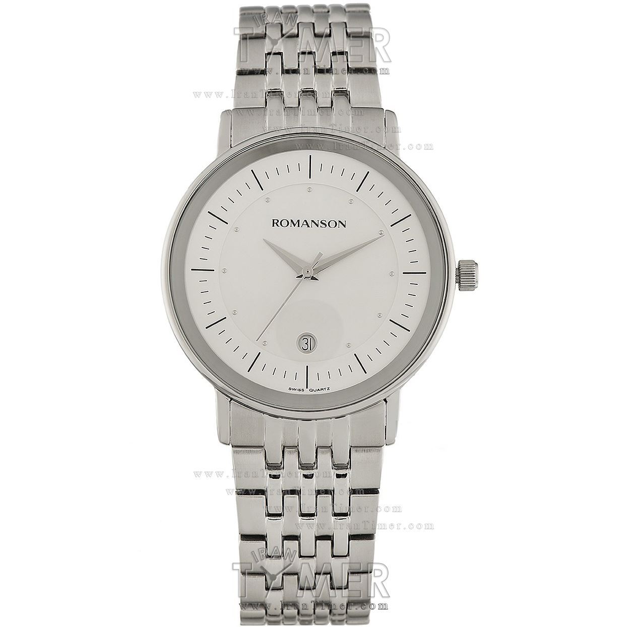 قیمت و خرید ساعت مچی مردانه رومانسون(ROMANSON) مدل TM4225MM1WA12W-W کلاسیک | اورجینال و اصلی