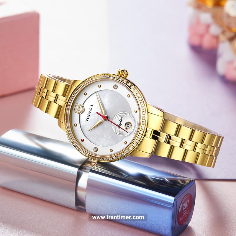 قیمت و خرید ساعت مچی زنانه تاپ هیل(TOPHILL) مدل TE037L.M2237 فشن | اورجینال و اصلی