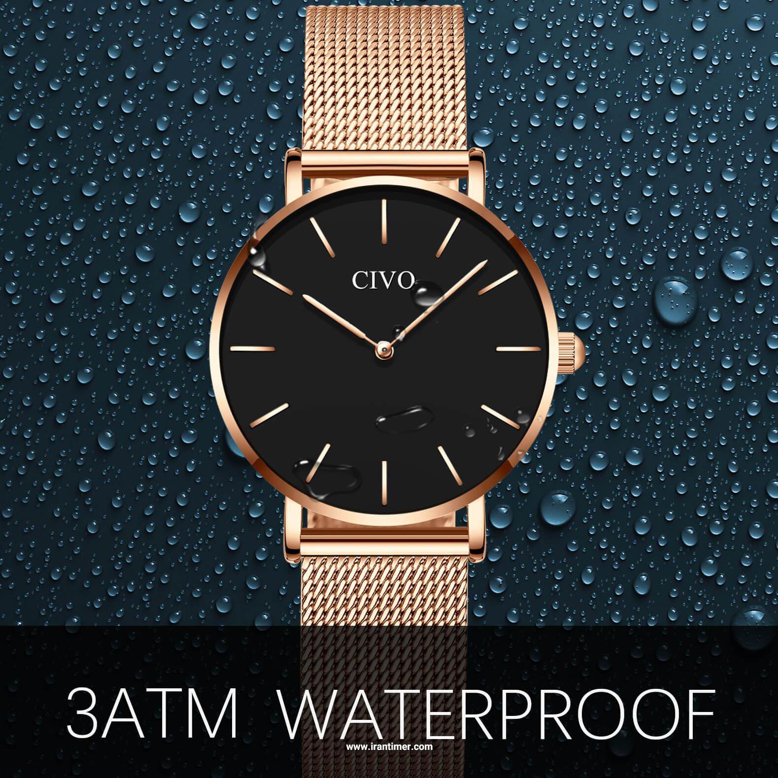 قیمت و خرید ساعت مچی زنانه سیوو(CIVO) مدل 1130656 کلاسیک | اورجینال و اصلی