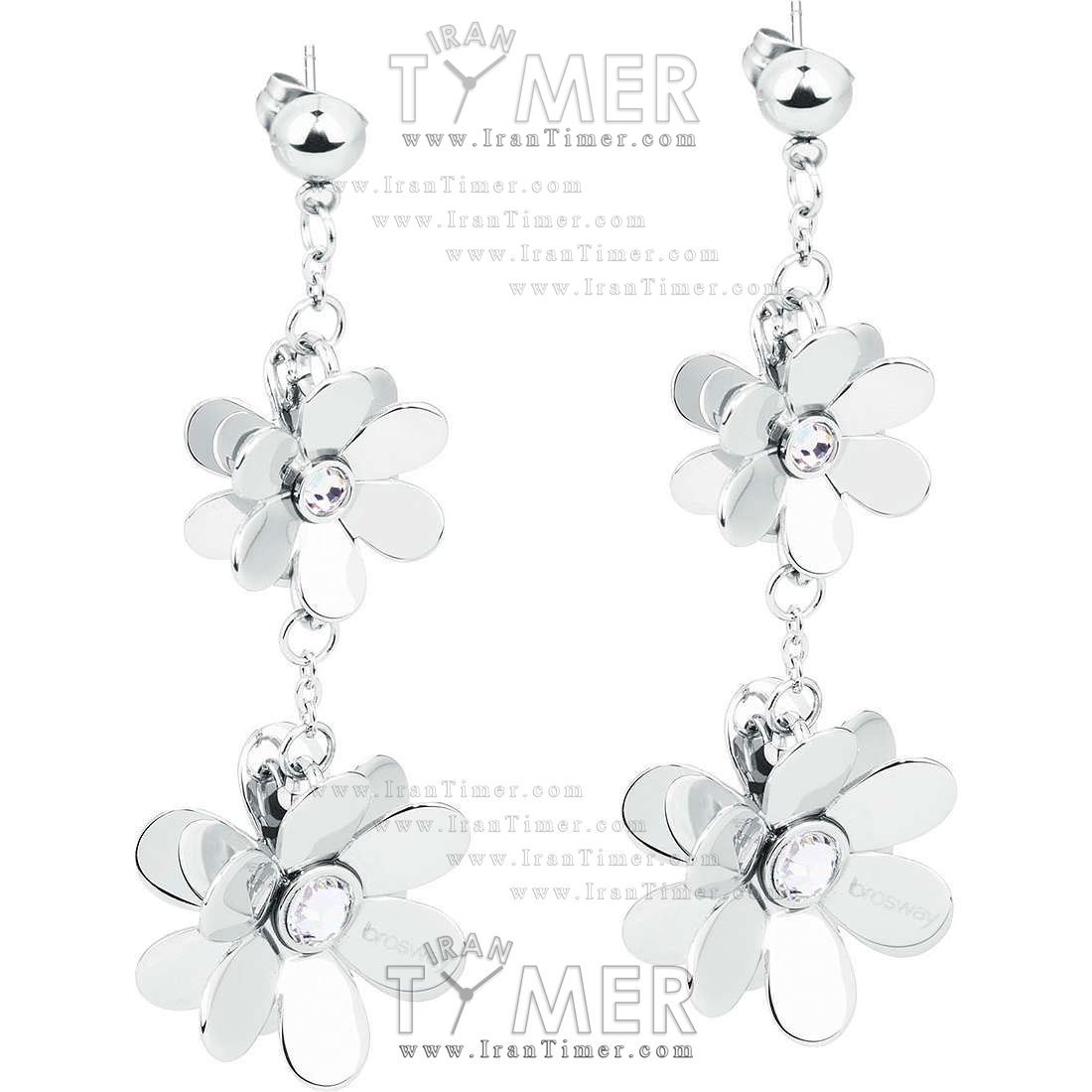 قیمت و خرید گوشواره زنانه برازوی(BROSWAY) مدل BJR23 فشن (ست لباس) کلاسیک | اورجینال و اصلی