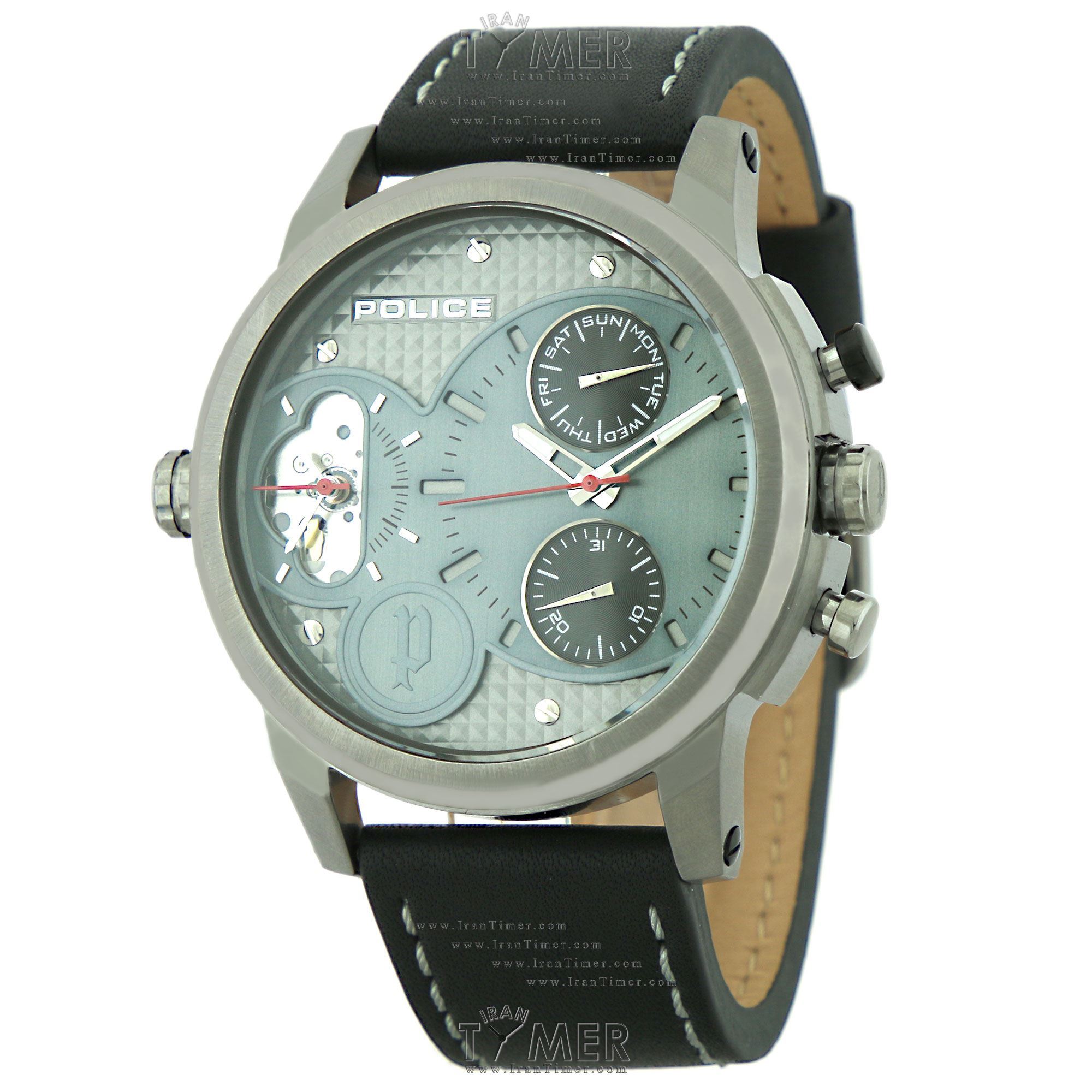 قیمت و خرید ساعت مچی مردانه پلیس(POLICE) مدل P14376JSU-61 اسپرت | اورجینال و اصلی