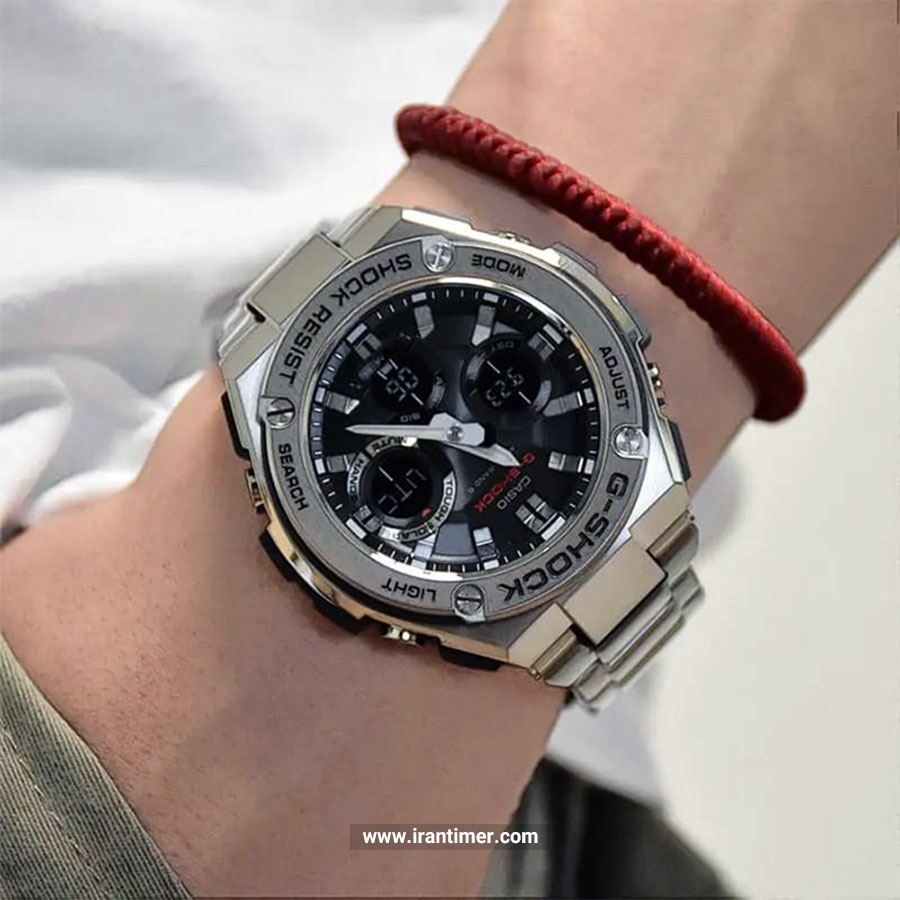 قیمت و خرید ساعت مچی مردانه کاسیو (CASIO) جی شاک مدل GST-S110D-1ADR اسپرت | اورجینال و اصلی