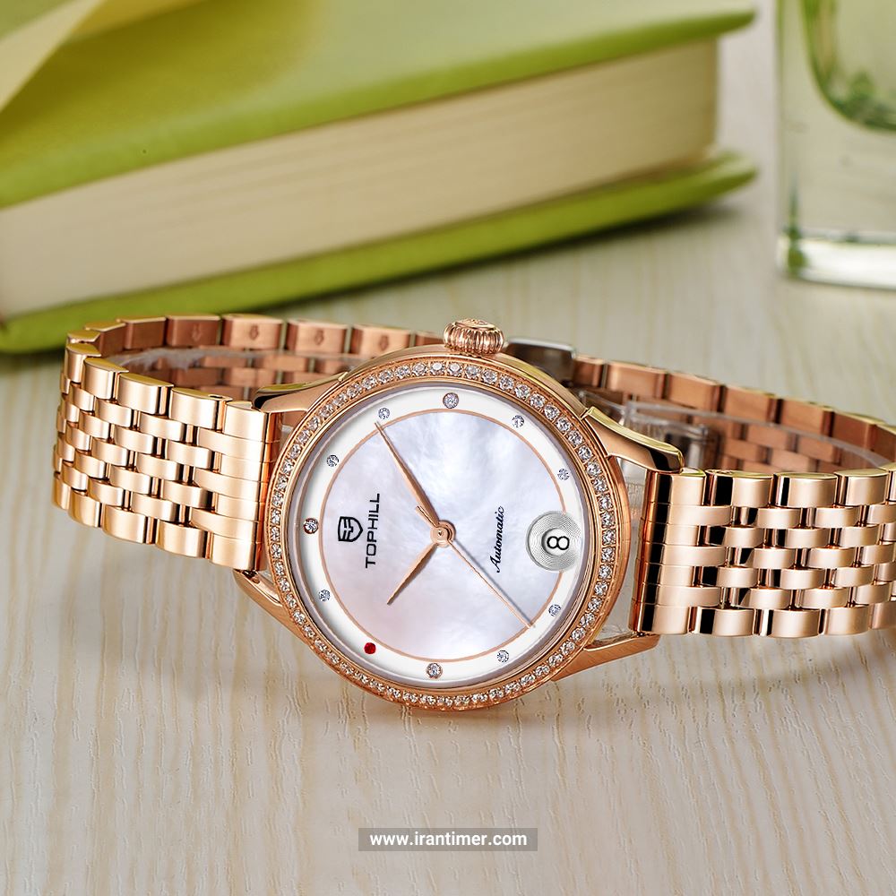 قیمت و خرید ساعت مچی زنانه تاپ هیل(TOPHILL) مدل TE032L.M3288 فشن | اورجینال و اصلی