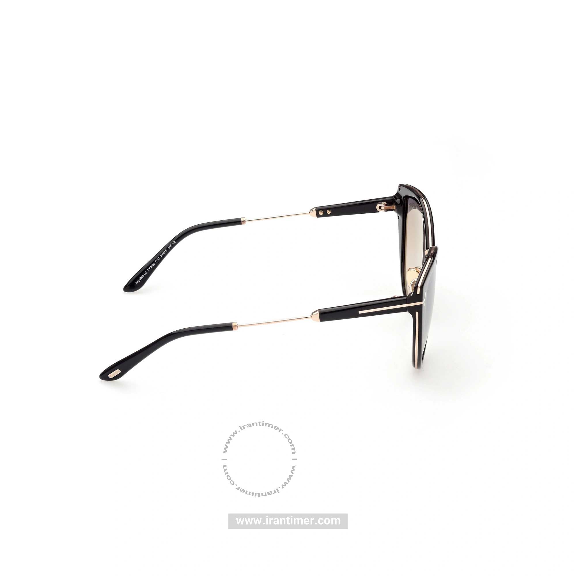 قیمت و خرید عینک آفتابی زنانه کلاسیک (TOM FORD) مدل FT 0868 01C 57 | اورجینال و اصلی