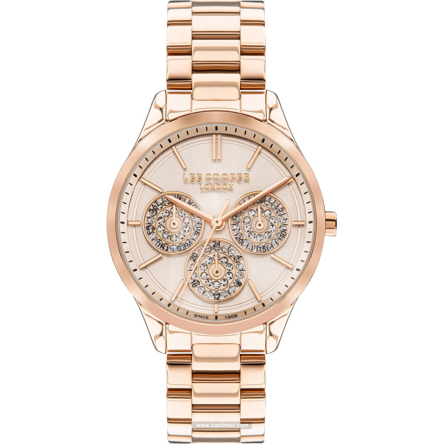 قیمت و خرید ساعت مچی زنانه لیکوپر(LEE COOPER) مدل LC07471.430 فشن | اورجینال و اصلی