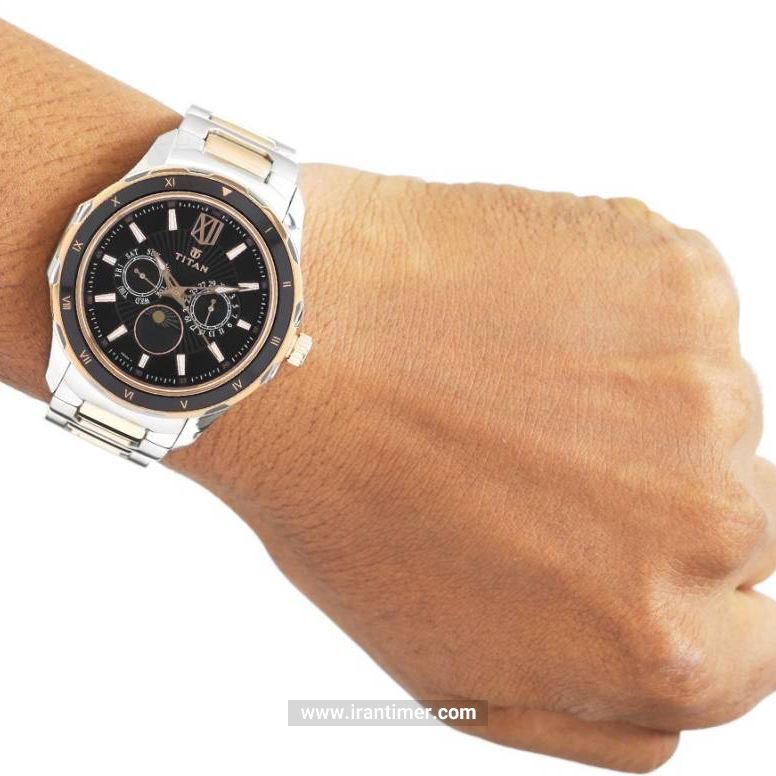 قیمت و خرید ساعت مچی مردانه تایتِن(TITAN) مدل T1688KM03 کلاسیک | اورجینال و اصلی