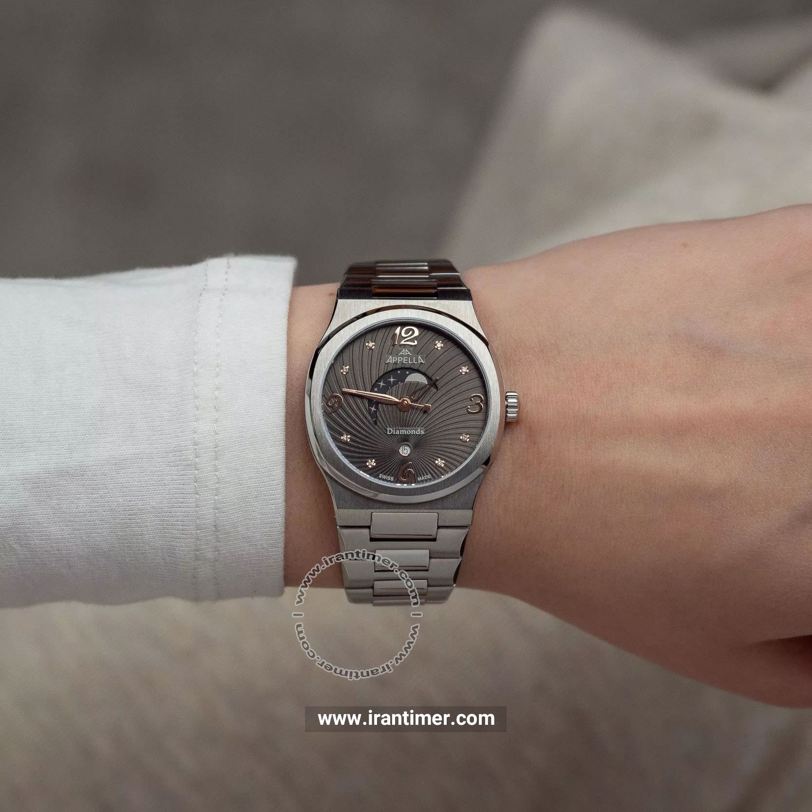 قیمت و خرید ساعت مچی زنانه اپلا(APPELLA) مدل L32006.51R6DQS کلاسیک | اورجینال و اصلی