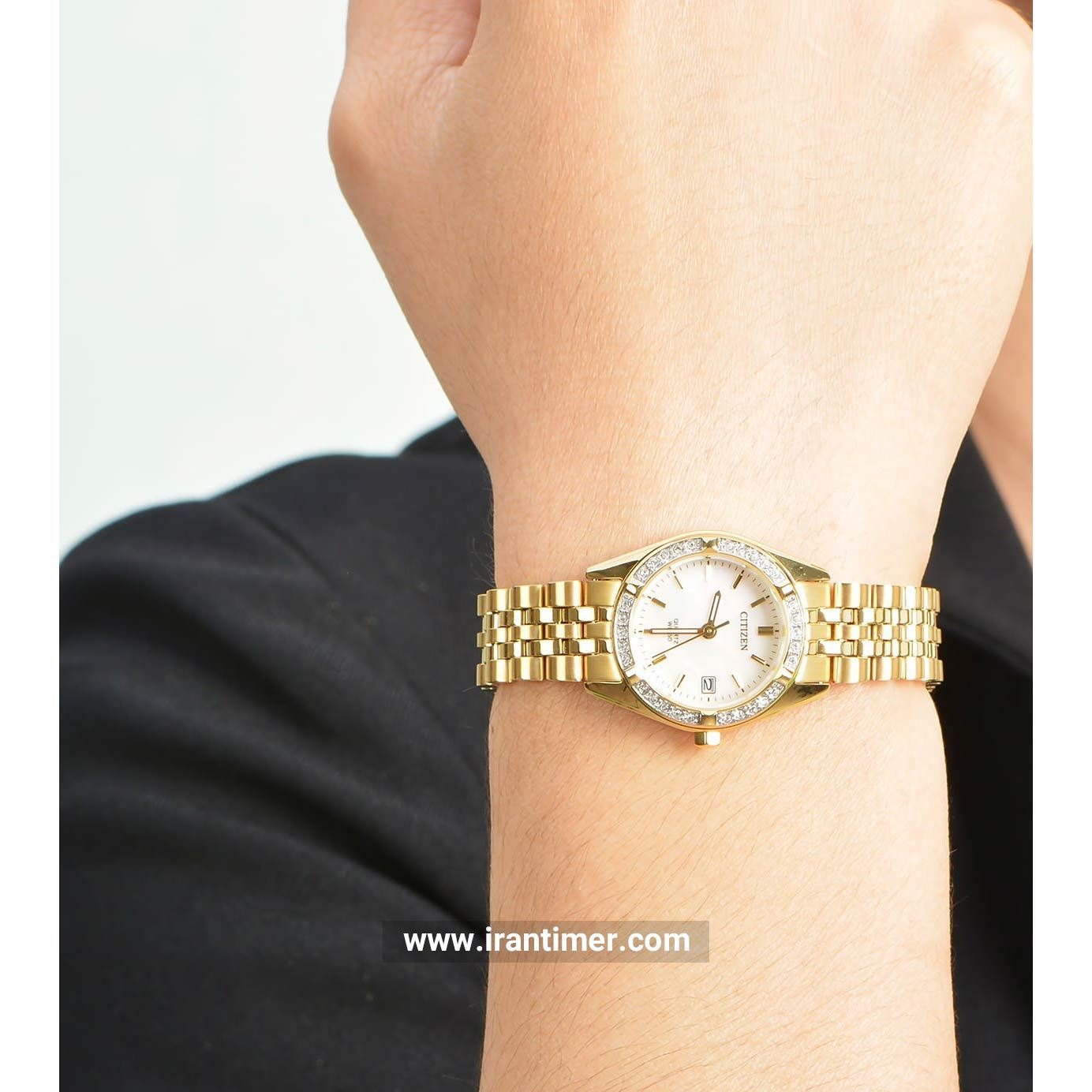 قیمت و خرید ساعت مچی زنانه سیتیزن(CITIZEN) مدل EU6062-50D کلاسیک | اورجینال و اصلی