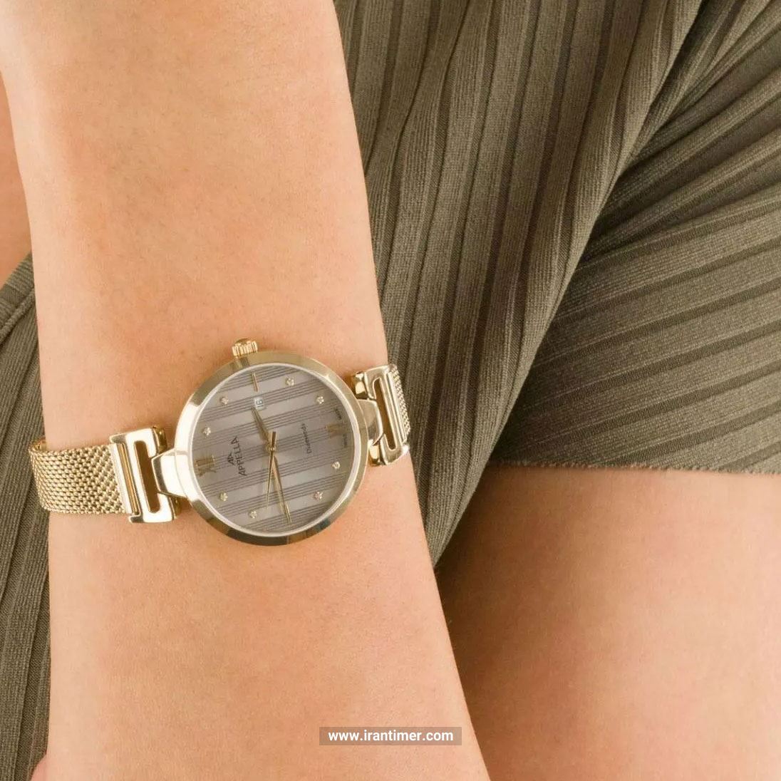 قیمت و خرید ساعت مچی زنانه اپلا(APPELLA) مدل L50001.1187DQ کلاسیک فشن | اورجینال و اصلی