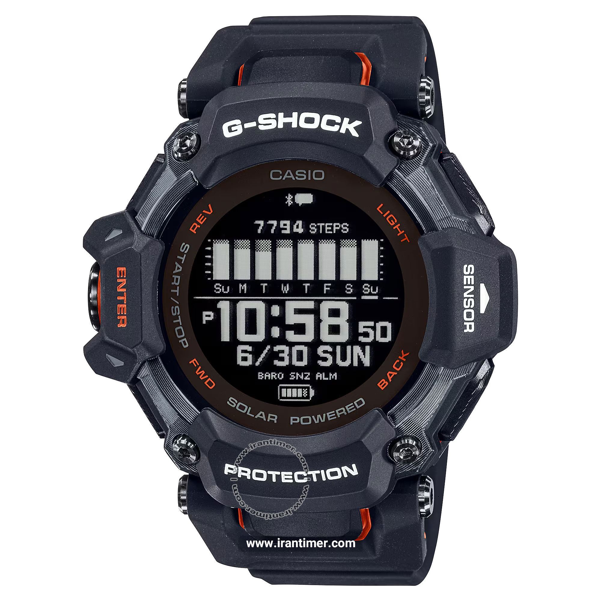 قیمت و خرید ساعت مچی مردانه کاسیو (CASIO) جی شاک مدل GBD-H2000-1ADR اسپرت | اورجینال و اصلی