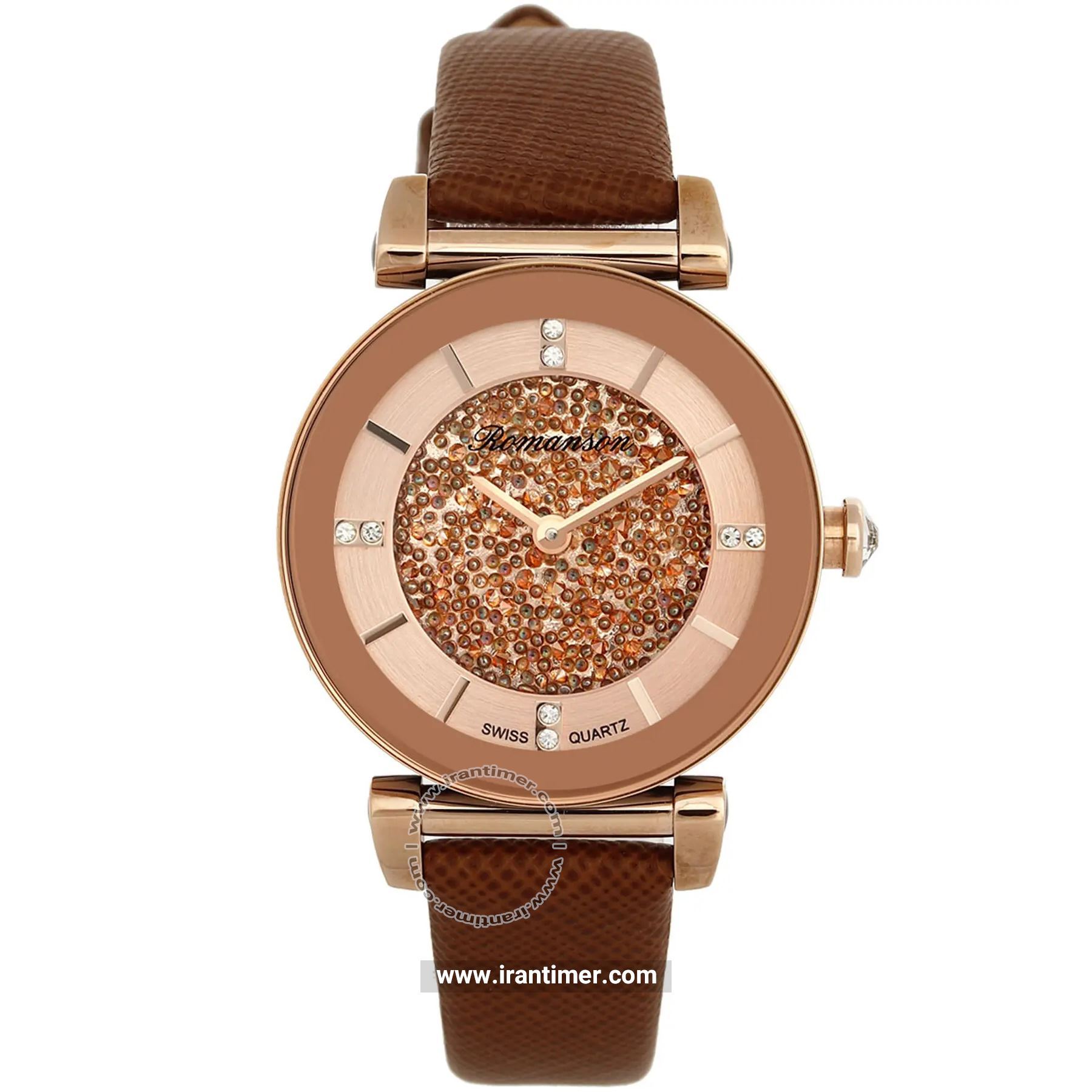 قیمت و خرید ساعت مچی زنانه رومانسون(ROMANSON) مدل RL6A29LLNRACR1-RG فشن | اورجینال و اصلی