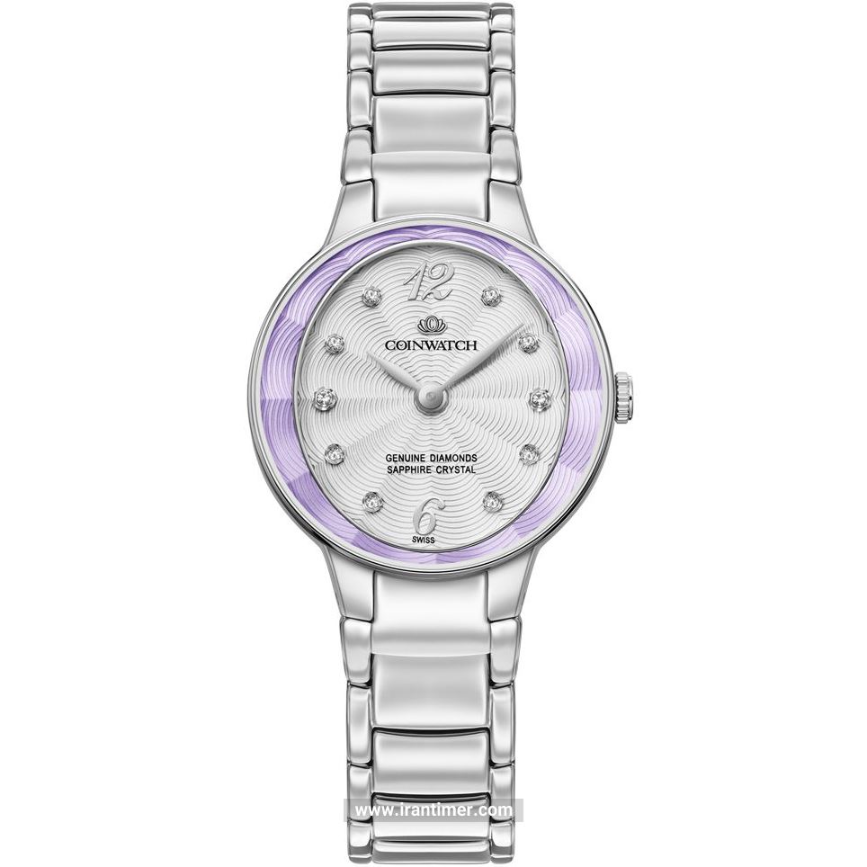 قیمت و خرید ساعت مچی زنانه کوین واچ(COINWATCH) مدل C175SPR فشن | اورجینال و اصلی
