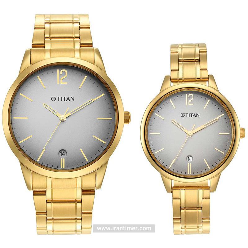 قیمت و خرید ساعت مچی مردانه زنانه تایتِن(TITAN) مدل T18062617YM01 کلاسیک | اورجینال و اصلی