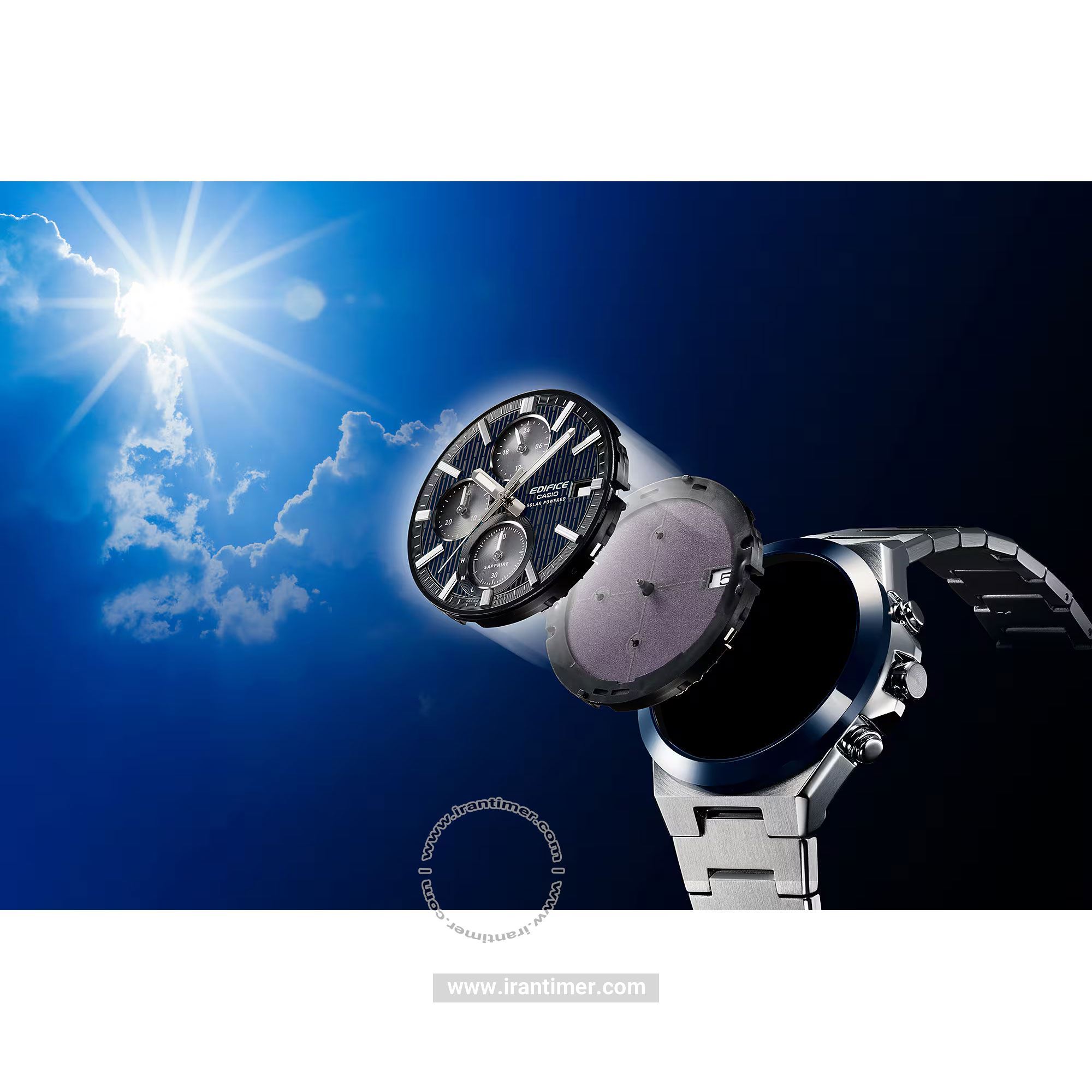 قیمت و خرید ساعت مچی مردانه کاسیو (CASIO) ادیفس(ادیفایس) مدل EFS-S650DC-1AEF کلاسیک | اورجینال و اصلی