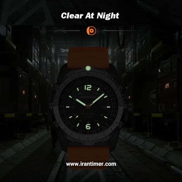 قیمت و خرید ساعت مچی مردانه نورث اج(North Edge) مدل EVOQUE 2 ORANGE اسپرت | اورجینال و اصلی