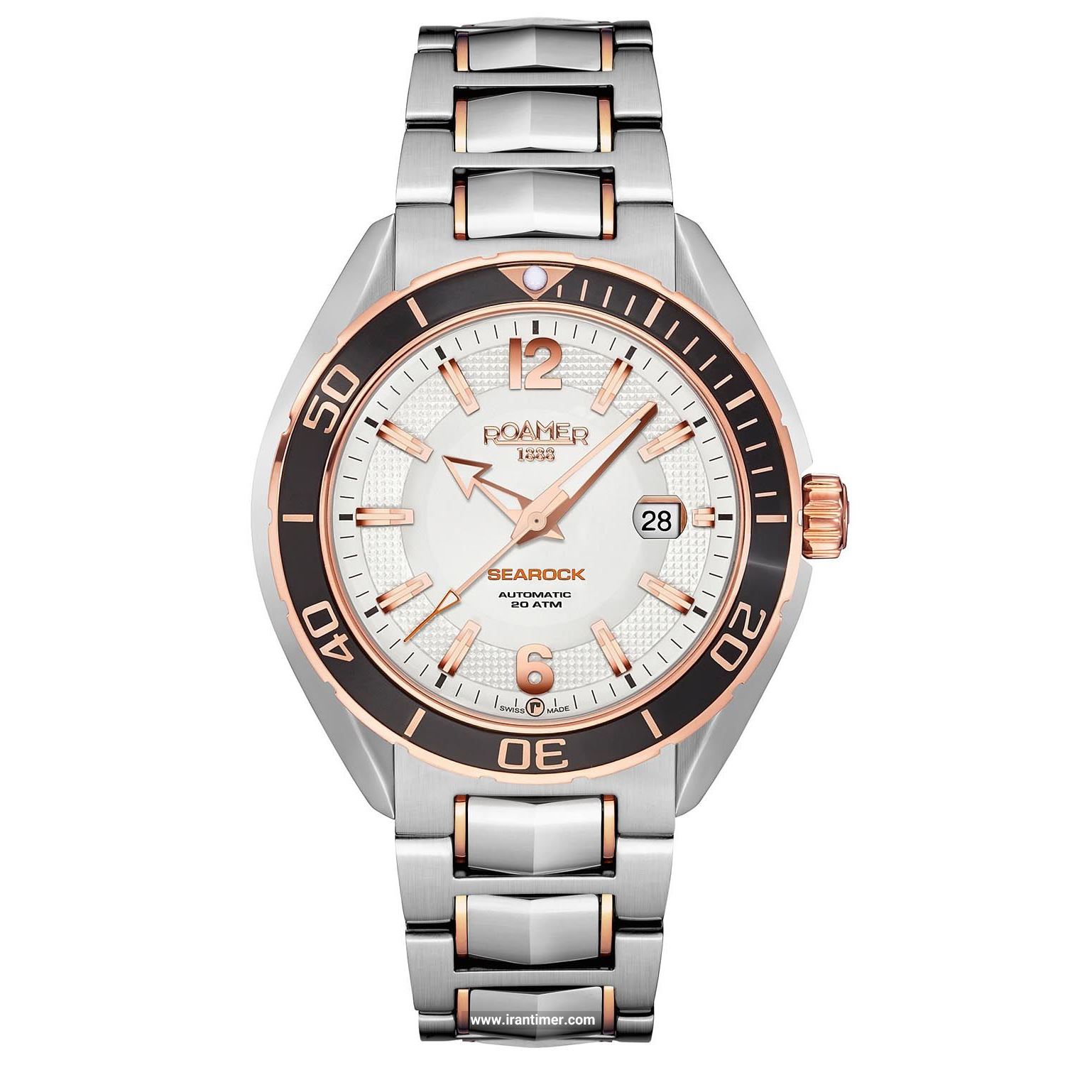 قیمت و خرید ساعت مچی مردانه رومر(ROAMER) مدل 211633 49 14 20 کلاسیک | اورجینال و اصلی