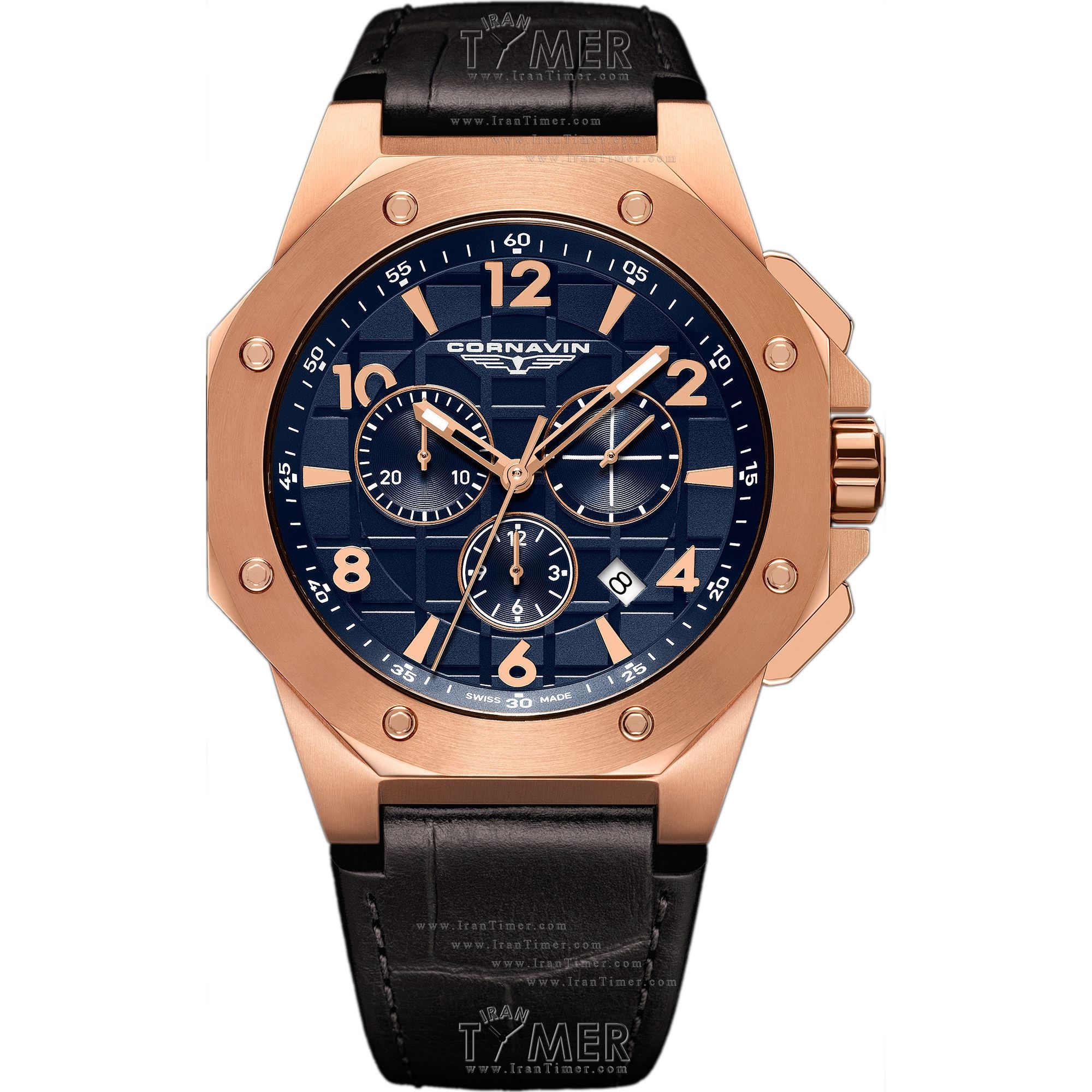 قیمت و خرید ساعت مچی مردانه کورناوین(CORNAVIN) مدل COR2012-2012R کلاسیک | اورجینال و اصلی