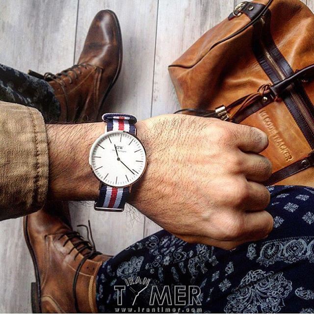 قیمت و خرید ساعت مچی مردانه زنانه دنیل ولینگتون(DANIEL WELLINGTON) مدل DW00100016 | اورجینال و اصلی