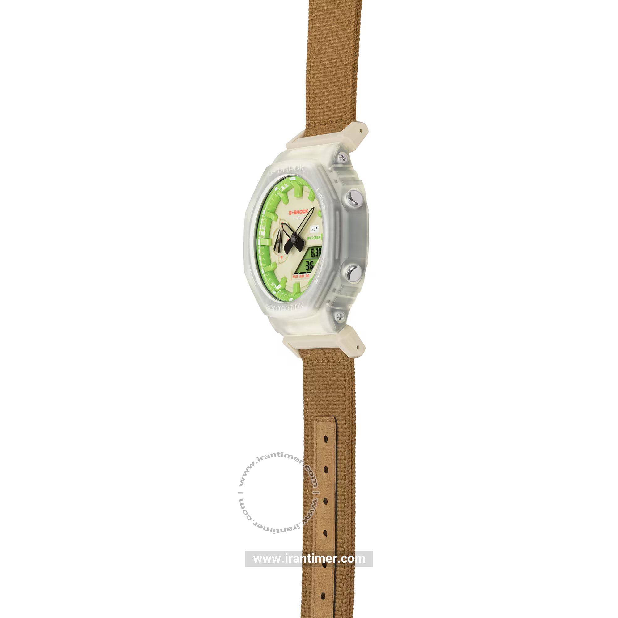 قیمت و خرید ساعت مچی مردانه کاسیو (CASIO) مدل GA-2100HUF-5ADR اسپرت | اورجینال و اصلی