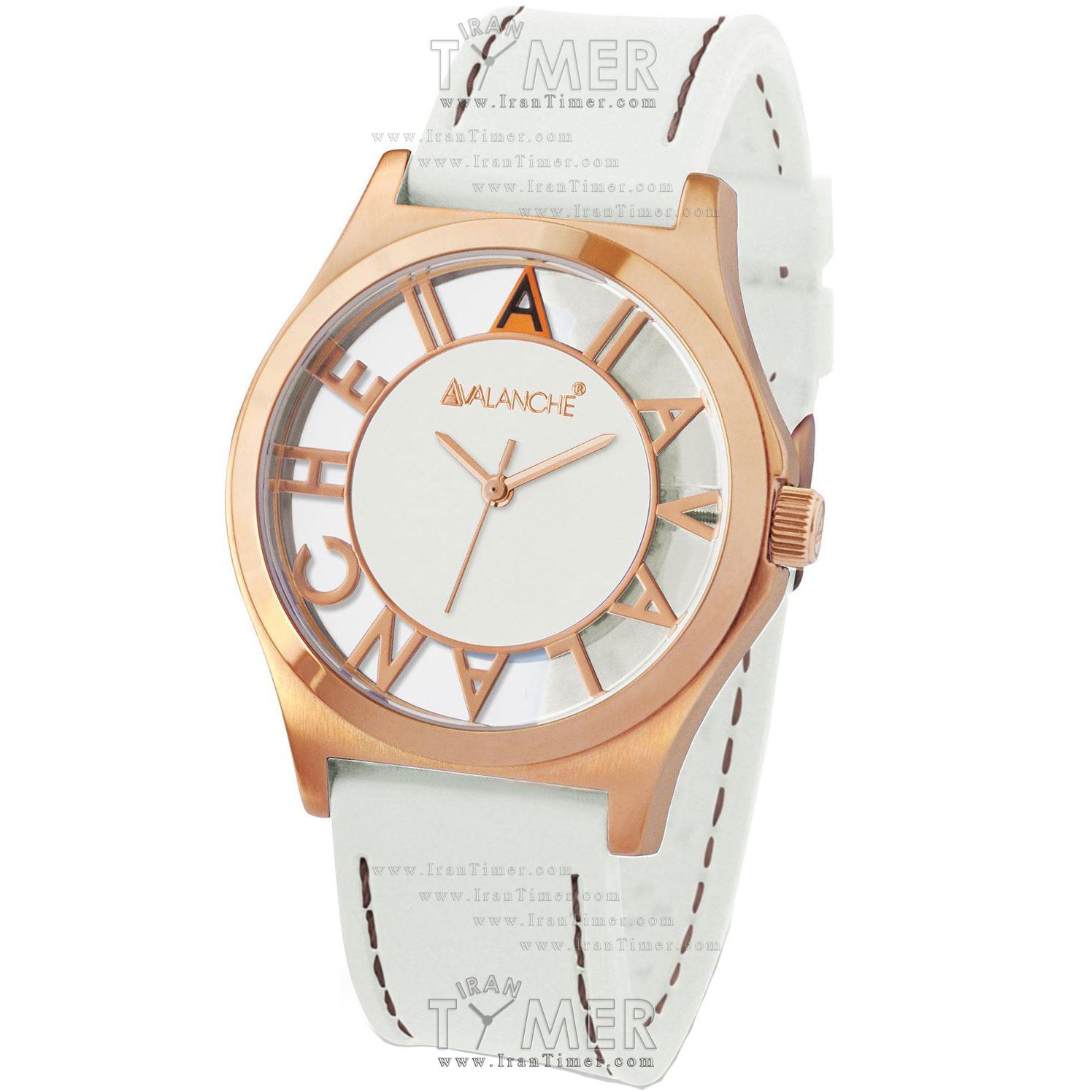 قیمت و خرید ساعت مچی زنانه اولانچ(AVALANCHE) مدل AV1026WHRG اسپرت | اورجینال و اصلی