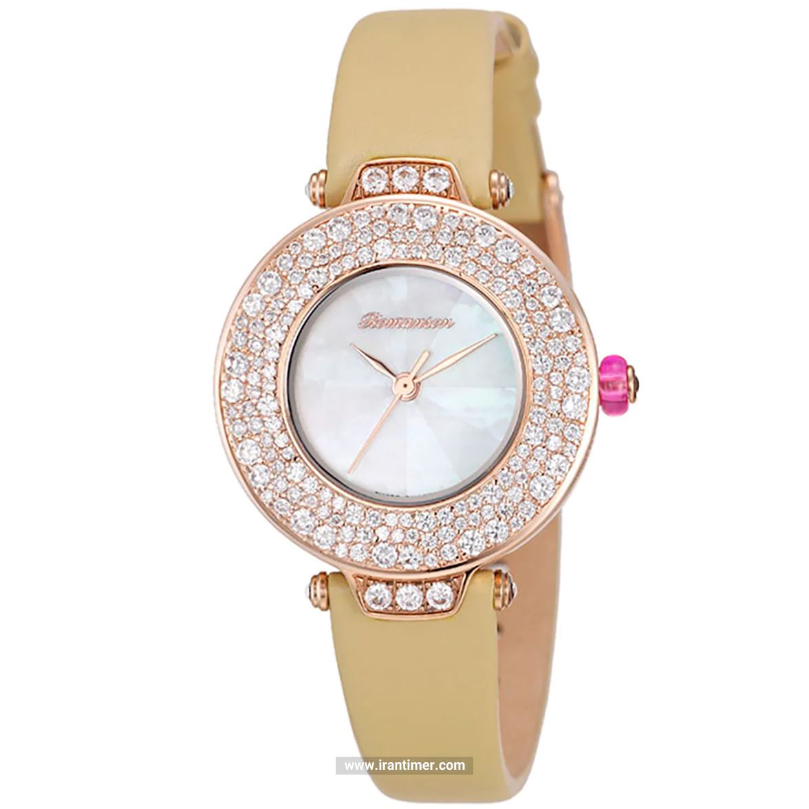 قیمت و خرید ساعت مچی زنانه رومانسون(ROMANSON) مدل RL6A17QLIRM1R1 فشن | اورجینال و اصلی