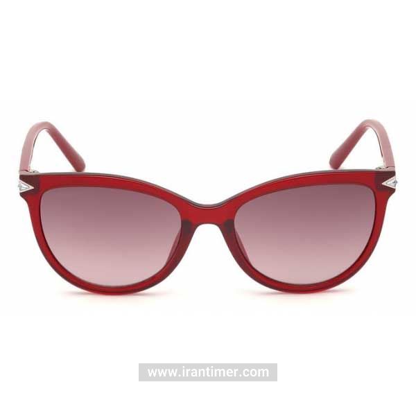 قیمت و خرید عینک آفتابی زنانه کلاسیک (SWAROVSKI) مدل SK 0233 66T 54 | اورجینال و اصلی