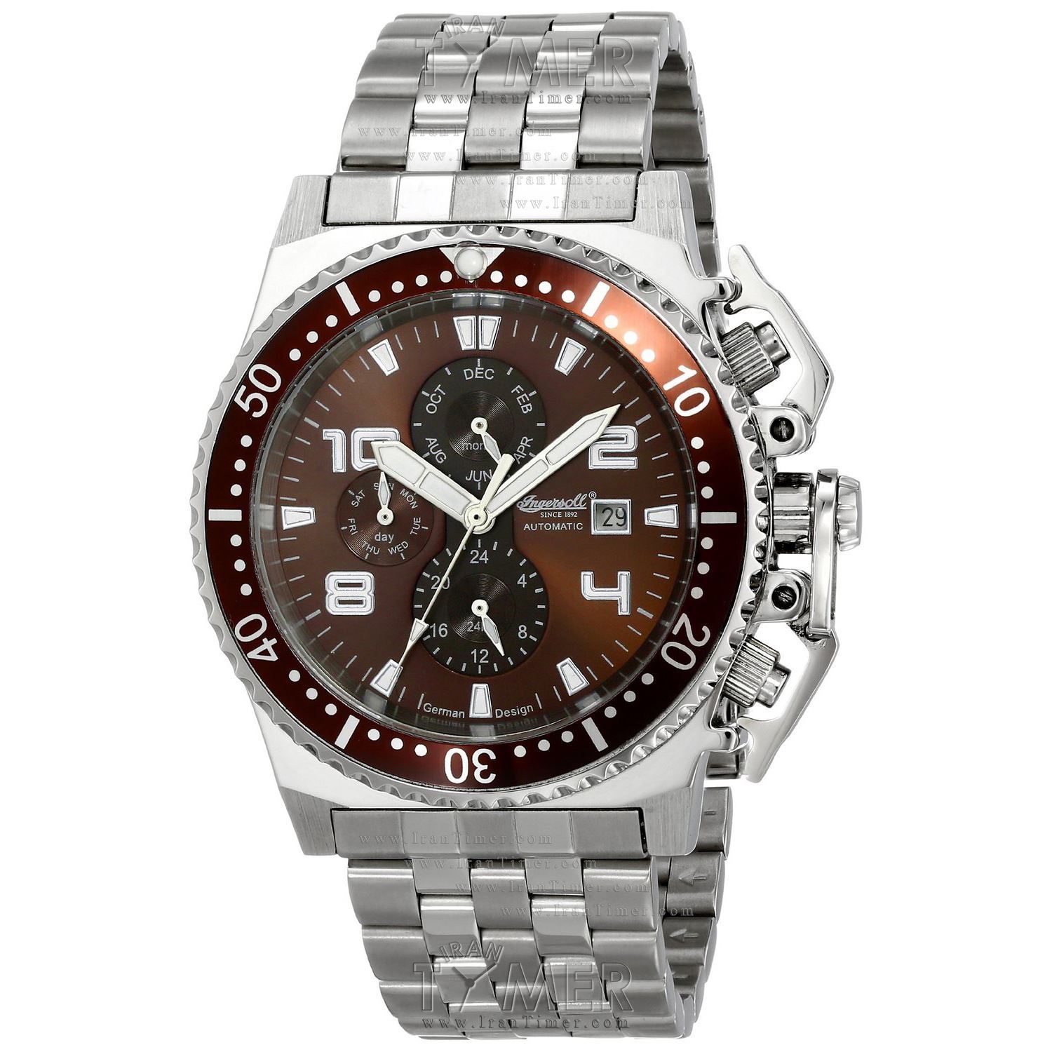 قیمت و خرید ساعت مچی مردانه اینگرسول(INGERSOLL) مدل IN3203BRMB کلاسیک | اورجینال و اصلی